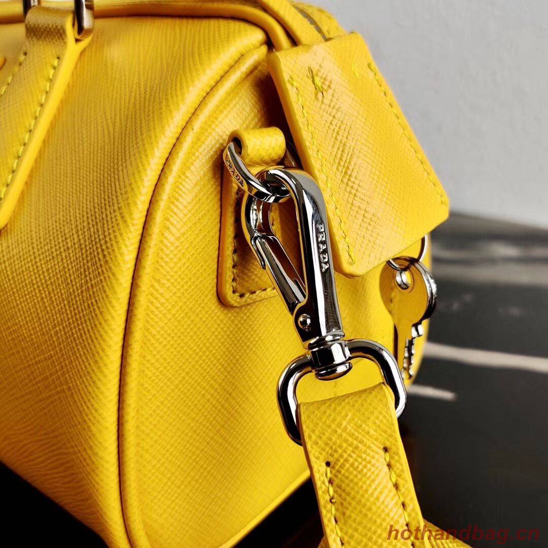 Prada Re-Edition 2005 top-handle bag 1BB846 yellow