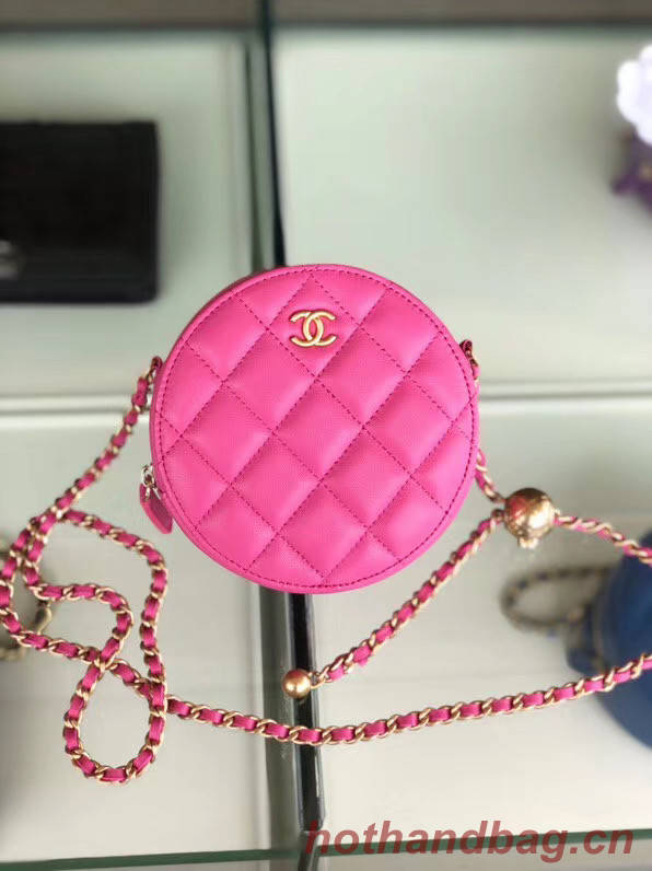 Chanel Original mini Sheepskin bag AS1449 rose