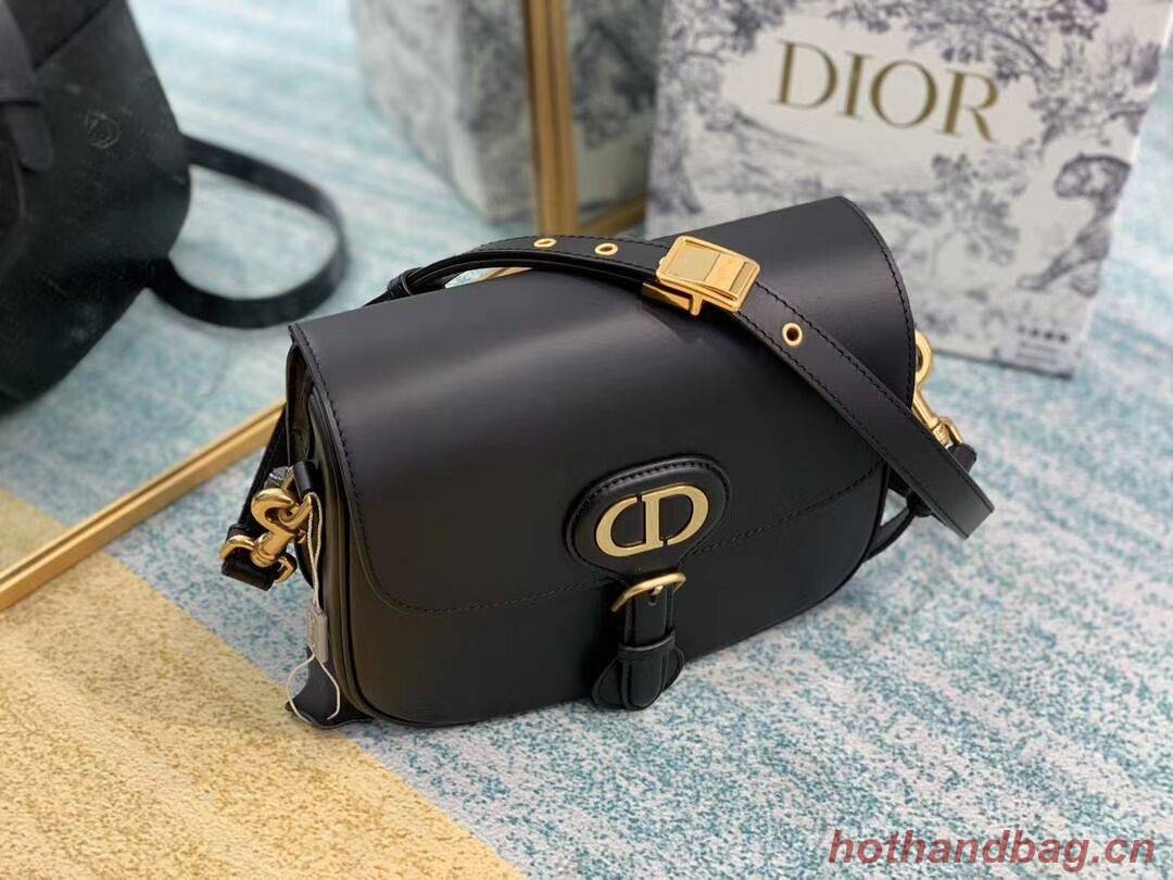 MEDIUM DIOR BOBBY BAG Box Calfskin M9319 black