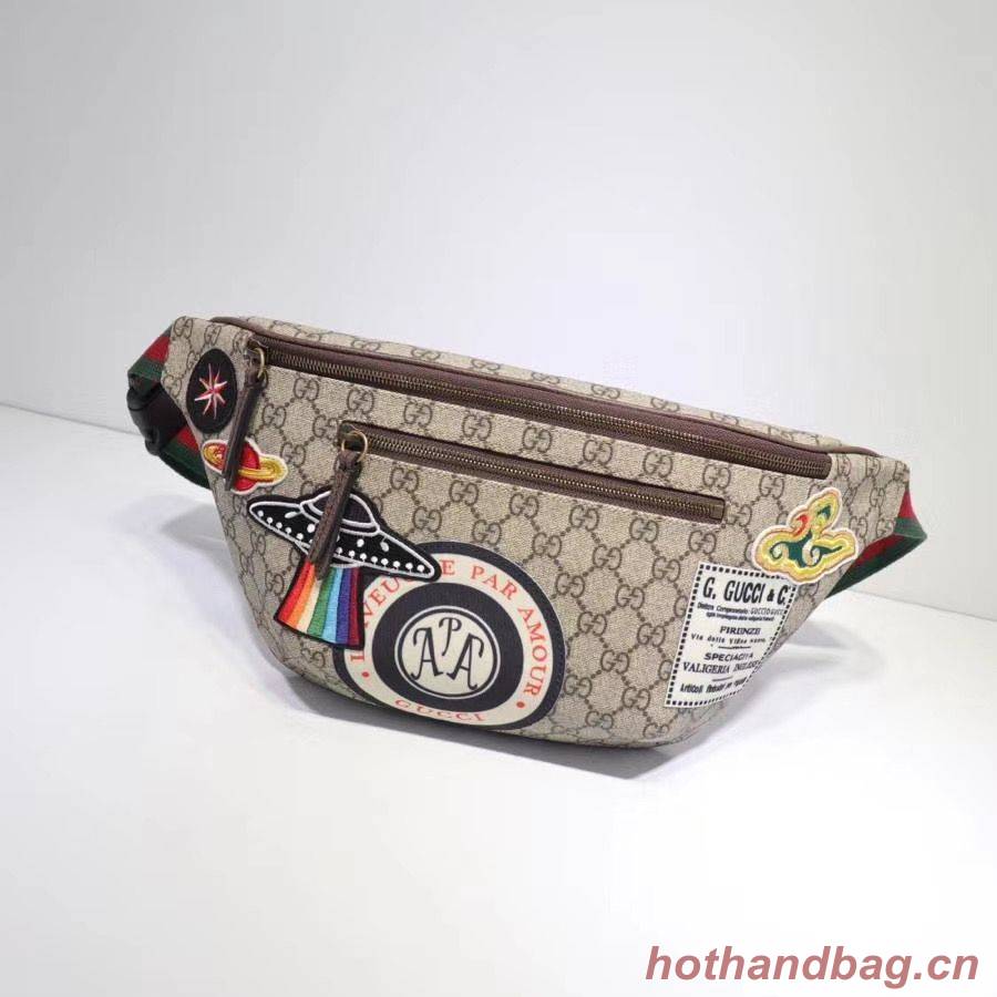 Gucci Night Courrier soft GG Supreme Original Qaility belt bag 529711 brown