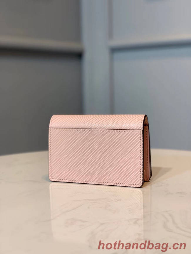 Louis vuitton original TWIST MULTICARTES card holder M68681 pink