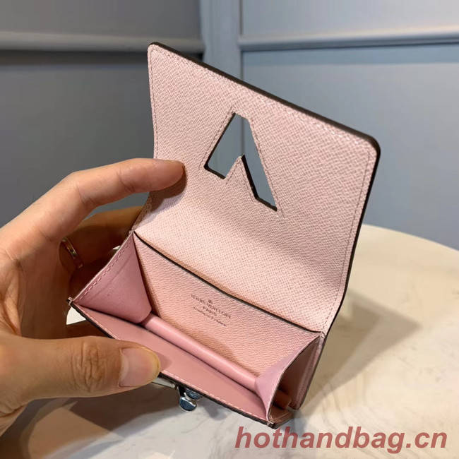 Louis vuitton original TWIST MULTICARTES card holder M68681 pink