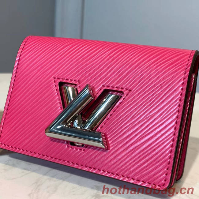 Louis vuitton original TWIST MULTICARTES card holder M68681 rose