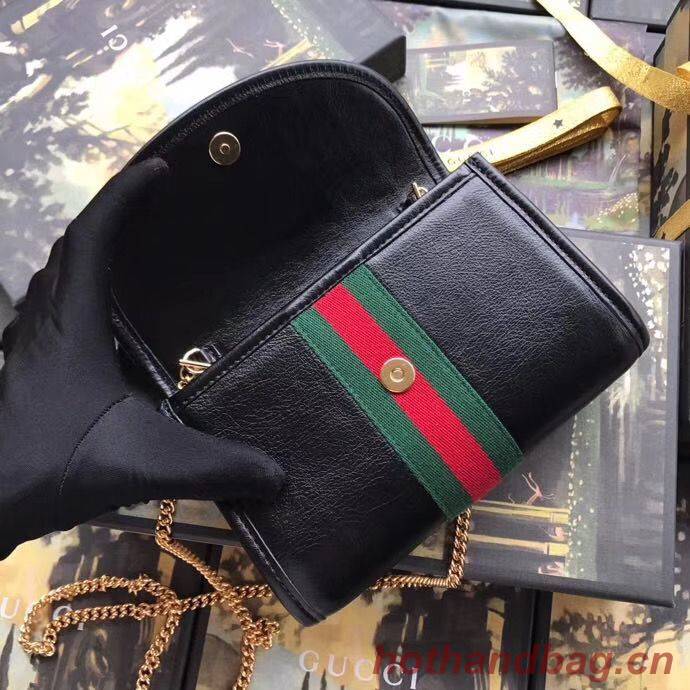 Gucci Rajah mini bag 573797 Black