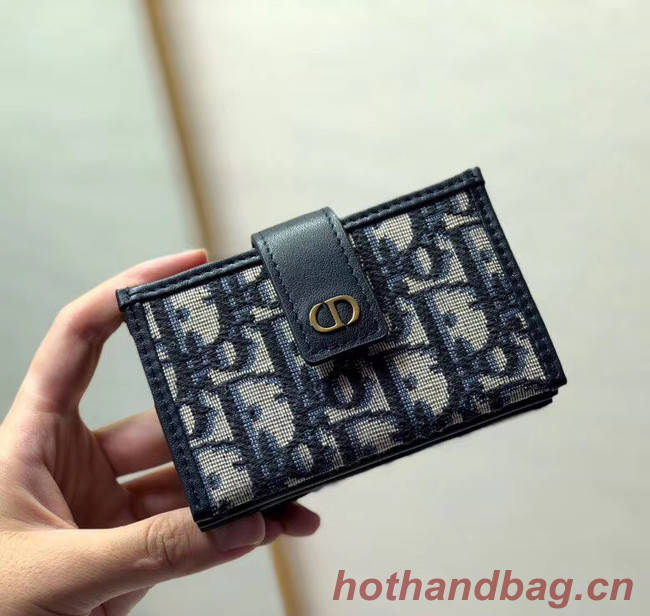 DIOR 30 MONTAIGNE 5-GUSSET CARD HOLDER S2058