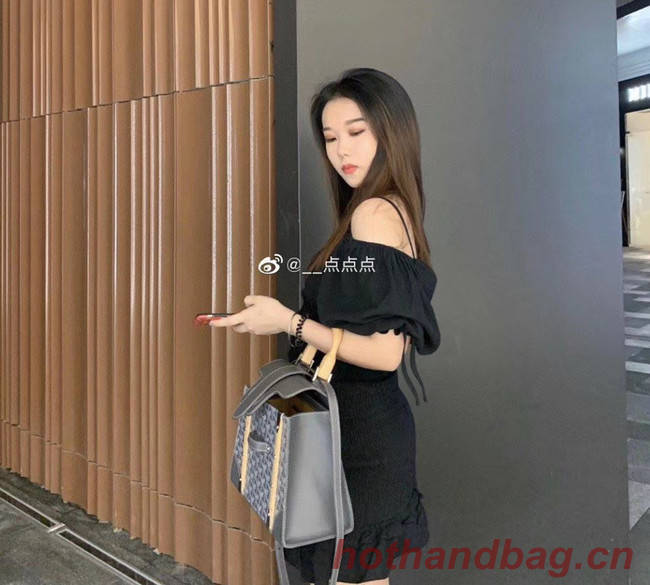 Goyard mini saigon tote bag 55632 grey