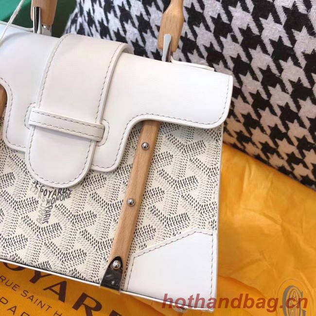 Goyard mini saigon tote bag 55632 white