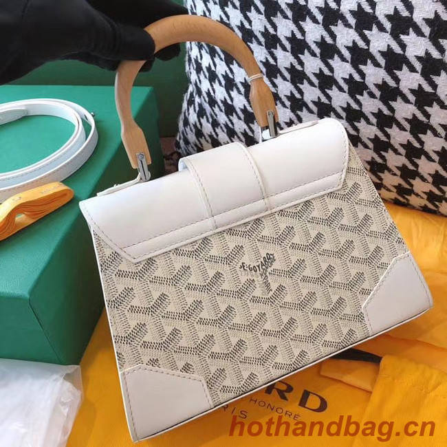 Goyard mini saigon tote bag 55632 white