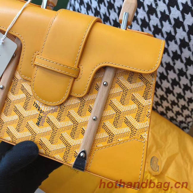 Goyard mini saigon tote bag 55632 yellow