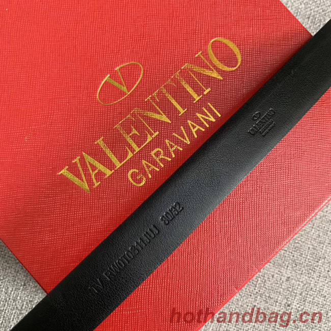 Valentino Leather Belt wide 2.0CM 3599 red