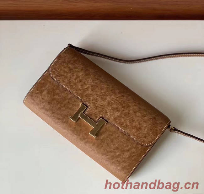 Hermes Constance to go mini Bag H4088 brown