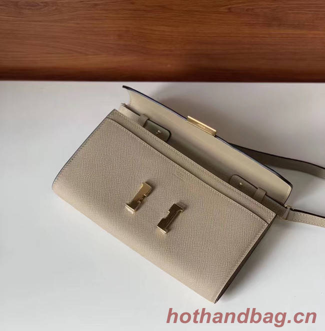 Hermes Constance to go mini Bag H4088 light grey