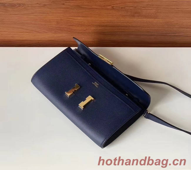 Hermes Constance to go mini Bag H4088 royal blue