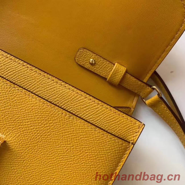 Hermes Constance to go mini Bag H4088 yellow