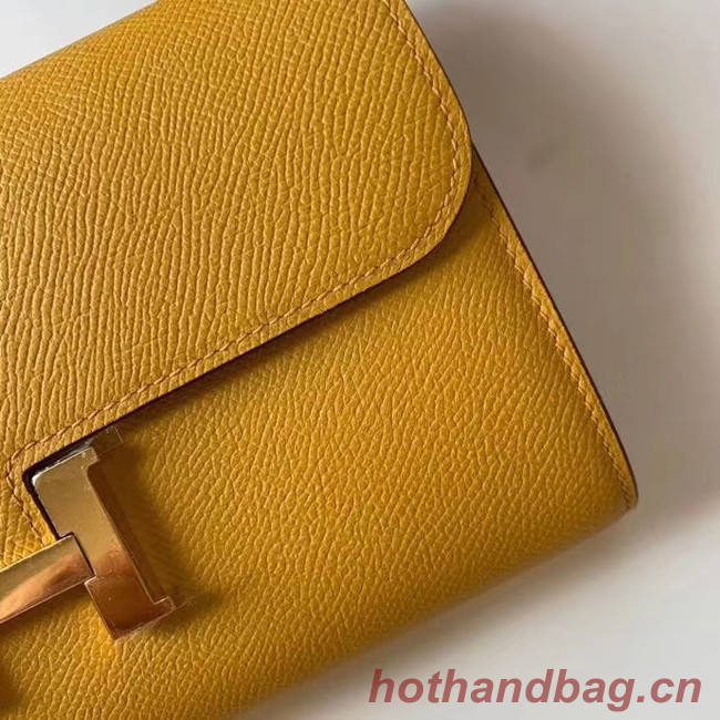 Hermes Constance to go mini Bag H4088 yellow