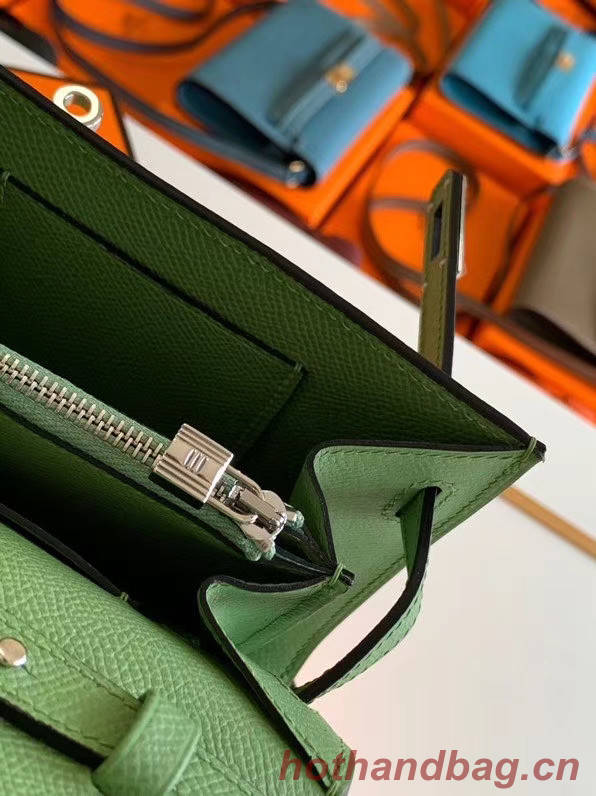 Hermes Original kelly espom leather to go woc Bag H4087 green