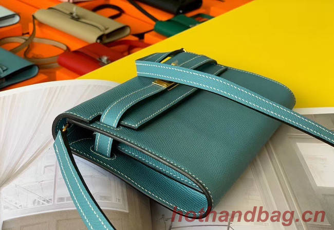 Hermes Original kelly espom leather to go woc Bag H4087 sky blue