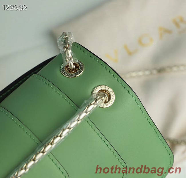 Bvlgari Serpenti Forever leather small crossbody bag 29286 green