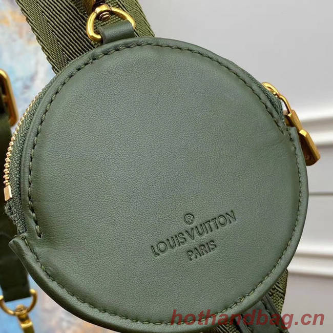 Louis Vuitton Original NEW WAVE MULTI-POCHETTE M56461 green