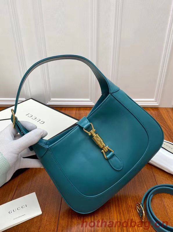 Gucci Jackie 1961 small hobo bag 636709 Turquoise