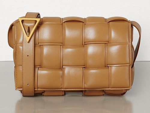 Bottega Veneta PADDED CASSETTE BAG 591970 CARAMEL