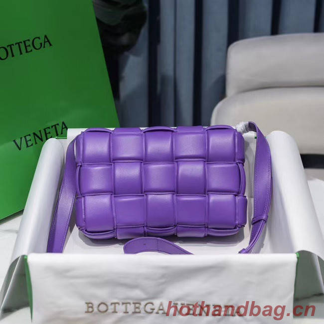 Bottega Veneta PADDED CASSETTE BAG 591970 Purple