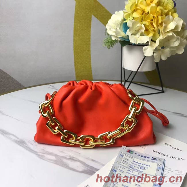 Bottega Veneta THE MINI CHAIN POUCH 620229 red