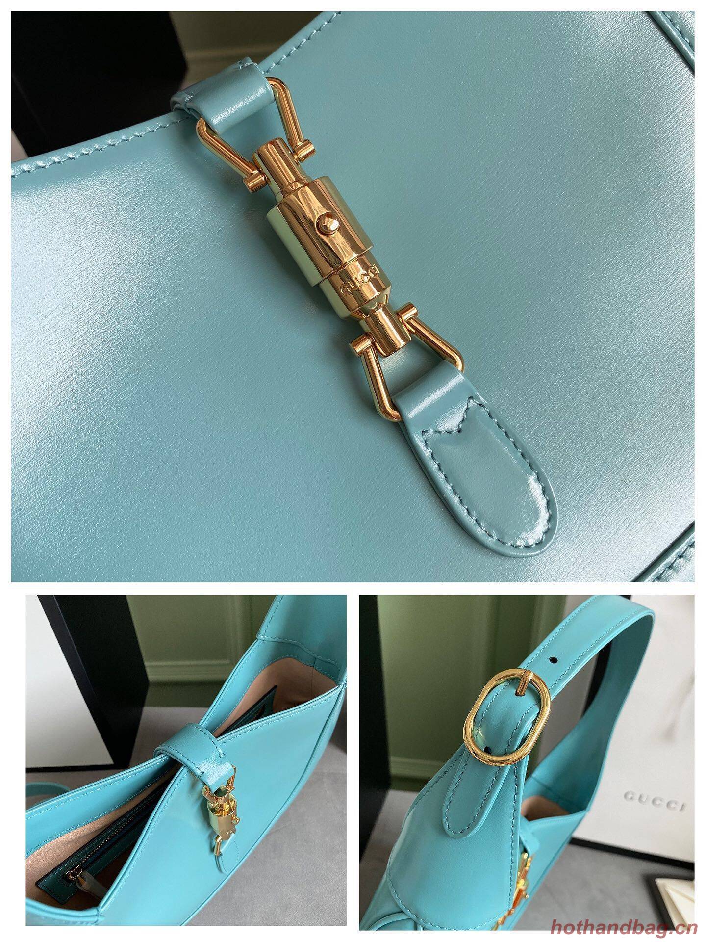 Gucci Jackie 1961 small hobo bag 636709 sky blue