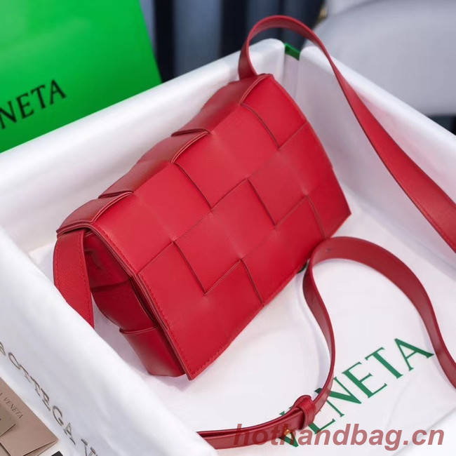 Bottega Veneta BORSA CASSETTE 578004 BRIGHT RED