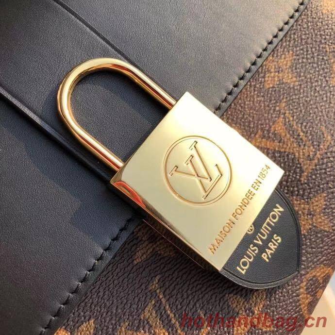 Louis Vuitton Top Quality Monogram Canvas LOCKY BB M44080 Black