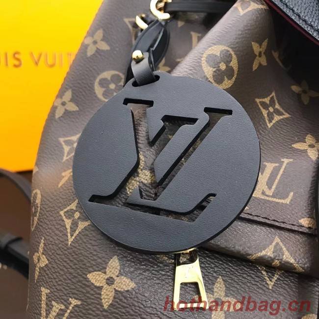 Louis Vuitton Original Monogram Canvas MONTSOURIS PM M45410 black