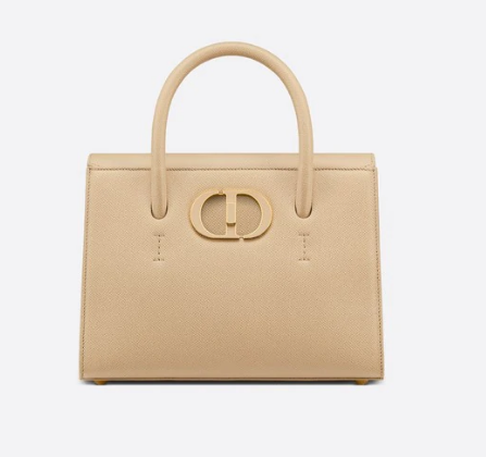 DIOR MEDIUM ST HONORE TOTE Grained Calfskin M9321UMBA Beige