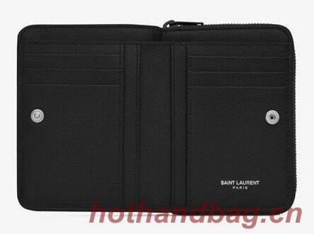 YSL Wallet Original Leather Y6978 Black