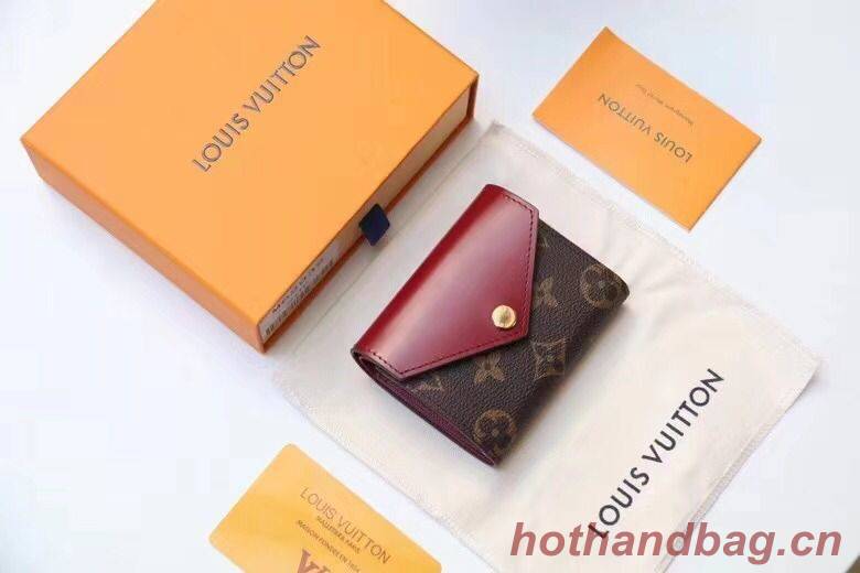 Louis Vuitton Original Leather Wallet M69178 Wine