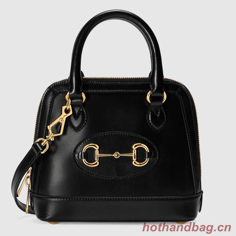 Gucci Horsebit 1955 mini top handle bag 640716 black