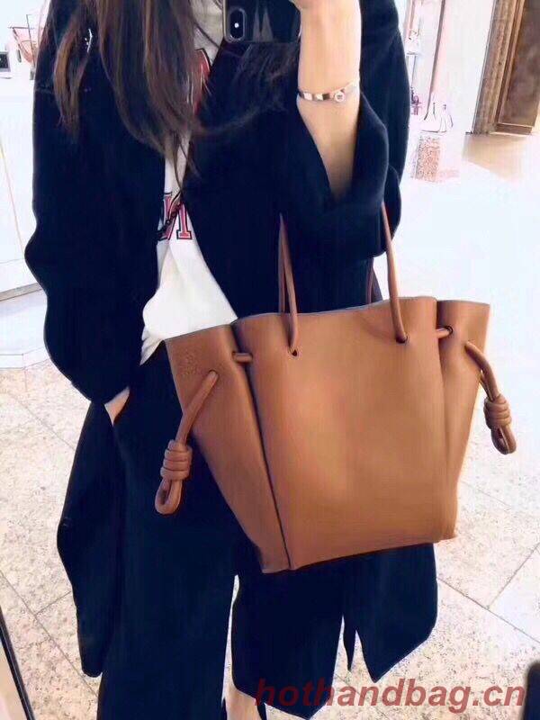 Loewe tote Bags Original Leather 10189 brown