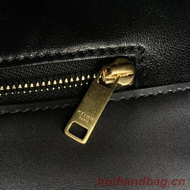 Celine BUCKET BAG IN SHINY CALFSKIN 193043 black