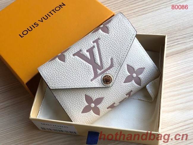 Louis vuitton VICTORINE WALLET M80086 Cream