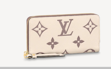 Louis vuitton ZIPPY WALLET M80116 Cream