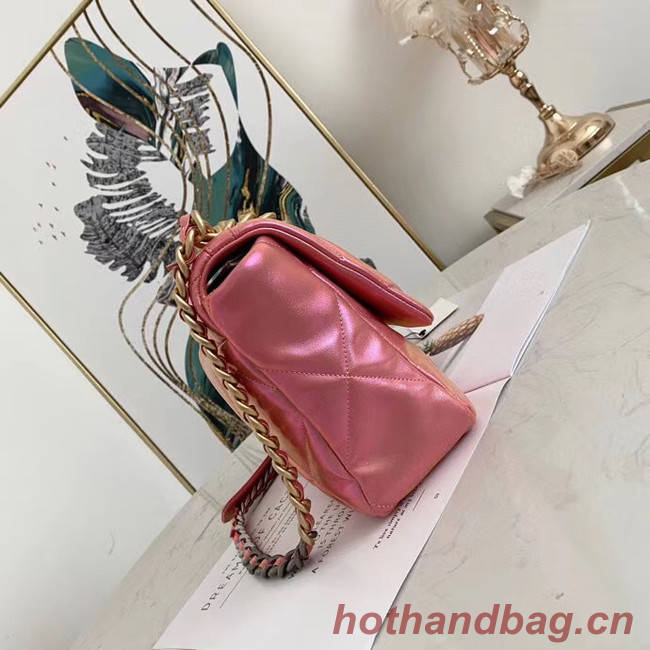 Chanel 19 flap bag AS1161 Pink