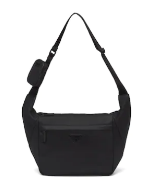 Prada Leather shoulder bag 2VH125 black