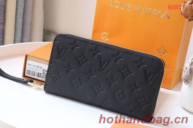 Louis Vuitton Original Monogram Empreinte Wallet M60571 black