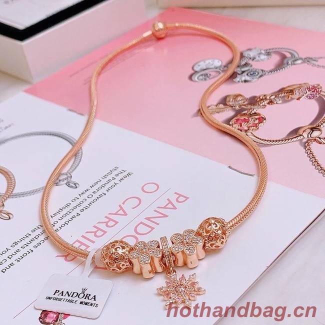 Pandora rose gold Necklace CE6317