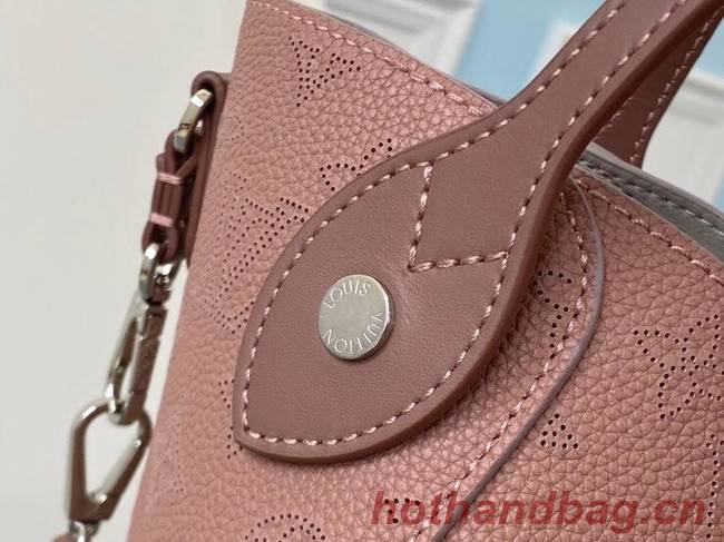 Louis Vuitton Mahina Leather HINA Bag M54353 dark pink