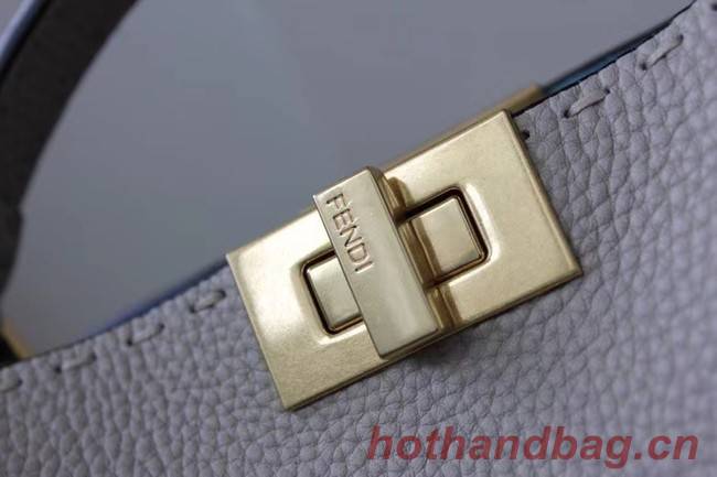 Fendi PEEKABOO ISEEU MEDIUM leather bag 70192 white