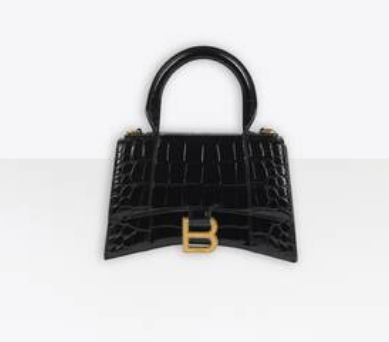 Balenciaga Hourglass XS Top Handle Bag 28331S black