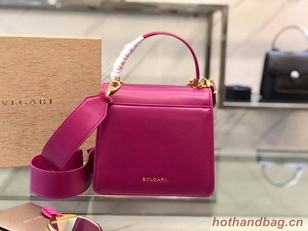 Bvlgari Serpenti Forever leather small crossbody bag B210762 rose