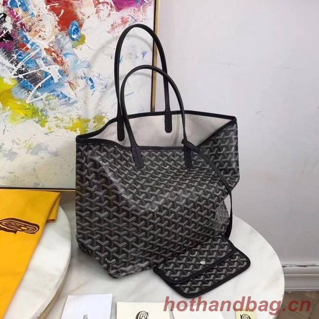 Goyard Calfskin Leather Tote Bag 20207 black