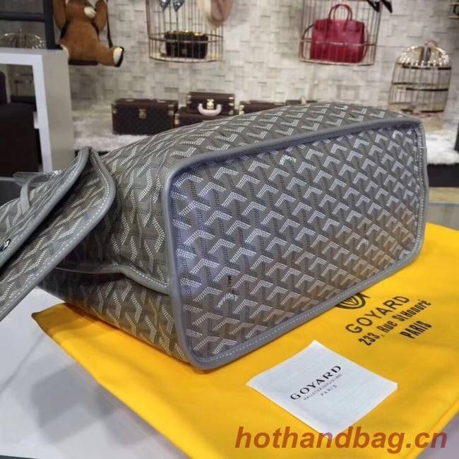 Goyard Calfskin Leather Tote Bag 20207 grey