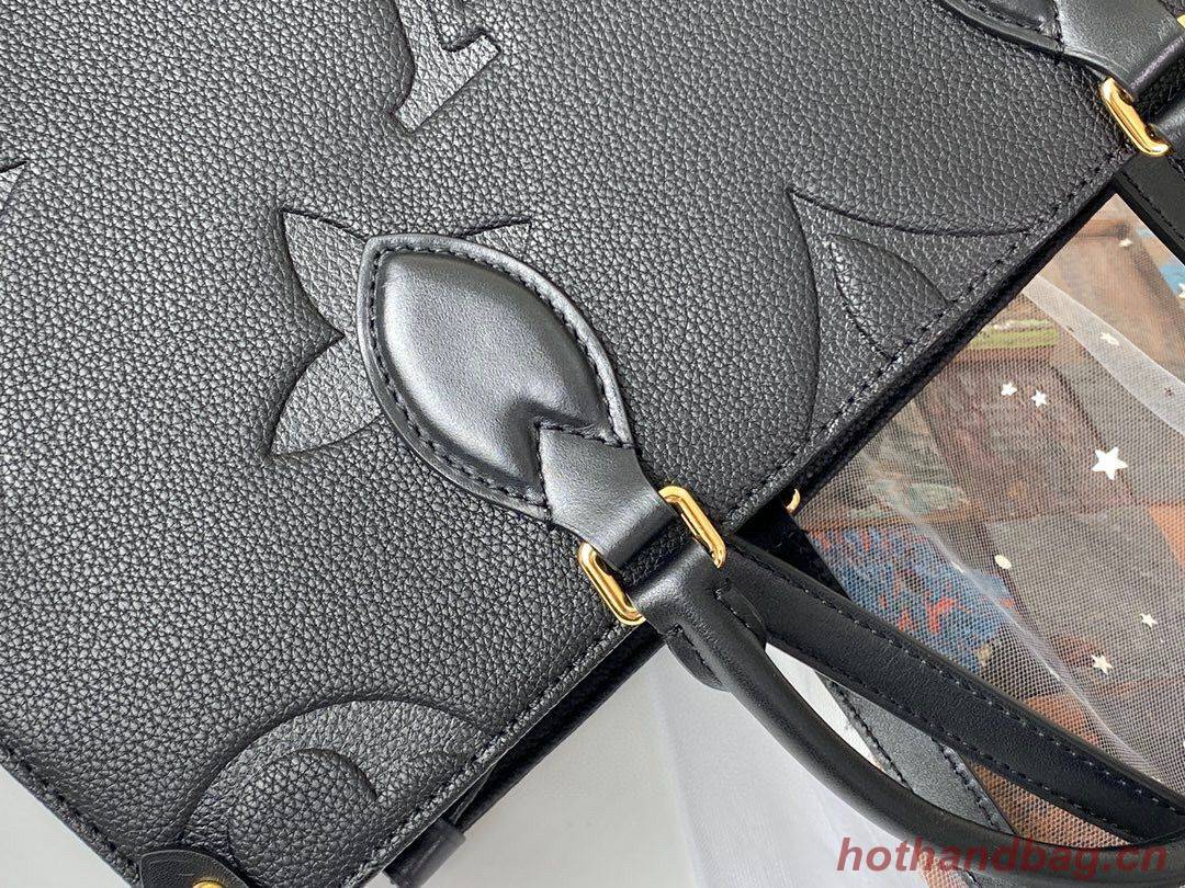 Louis Vuitton ONTHEGO Original Leather Medium Bag M45040 Black